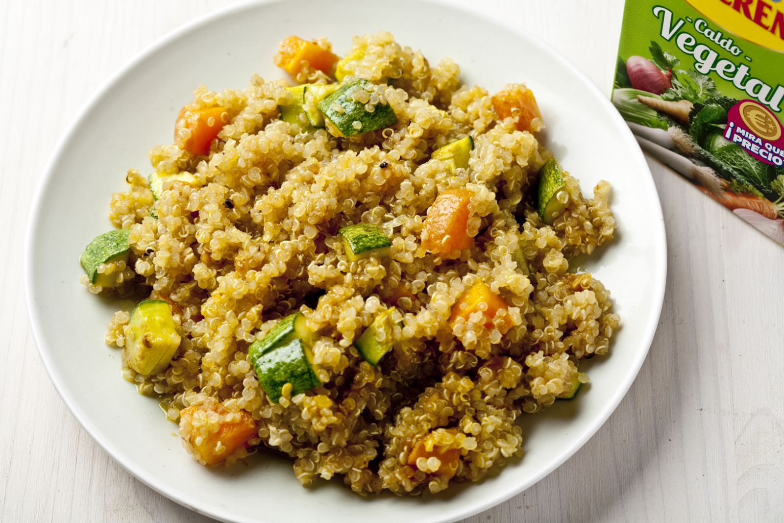 receta de quinoa con verduras