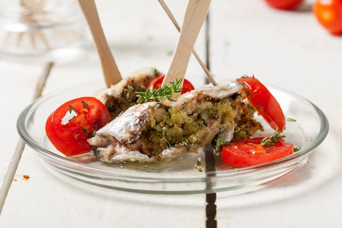 receta de sardinas rellenas