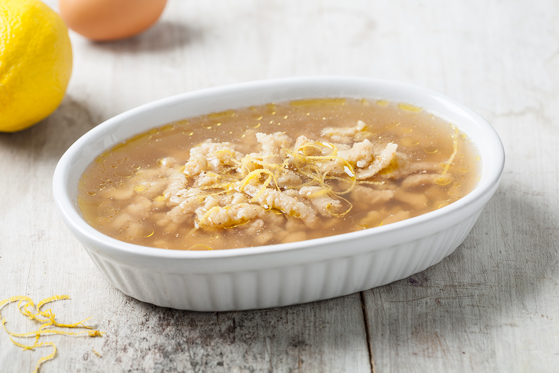 receta de pasta en sopa