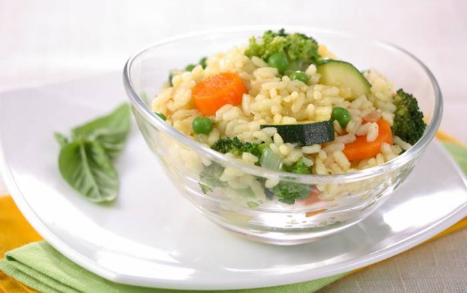Risotto de verduras (Lékué) Receta de CrisCG- Cookpad