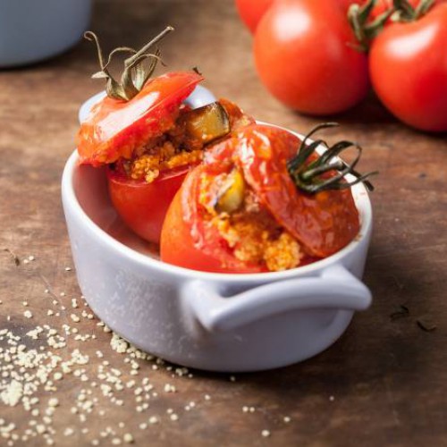 Tomates rellenos con cuscús