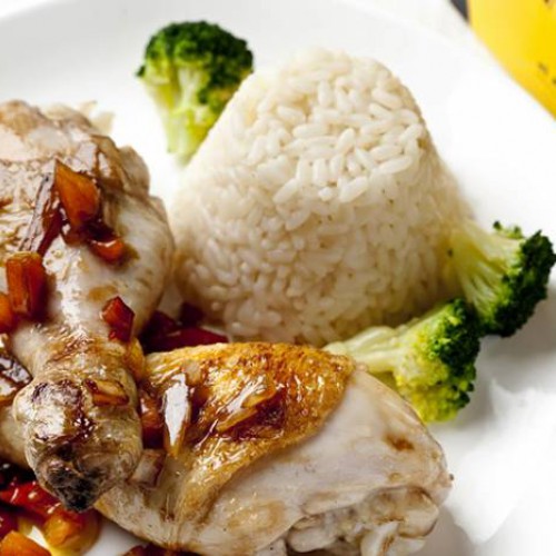 Pollo con arroz