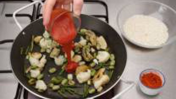 Cómo hacer arroz con verduras - paso 1