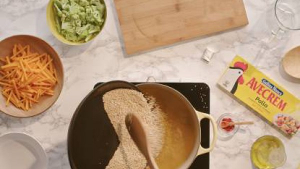 Cómo hacer quino con verduras - paso 2