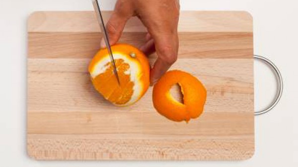 Cómo preparar Ensalada de lentejas, naranjas y jengibre - Paso 3