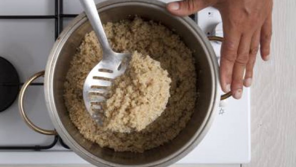 Cómo preparar Quinoa con verduras- Paso 3