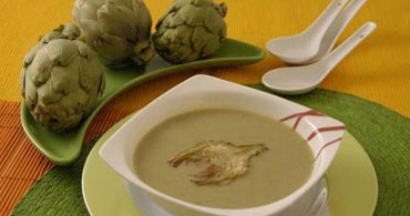 Crema de alcachofas