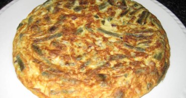 tortilla de judias verdes