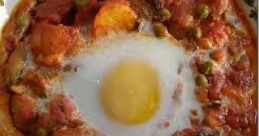 Huevos al plato en el microondas - Receta de DIVINA COCINA