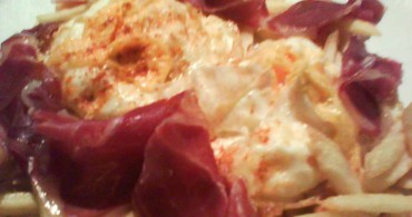 huevos fritos con jamón ibérico
