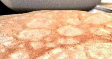 crepes de pimiento verde con queso