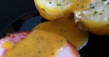 roti de pavo con salsa gallina blanca