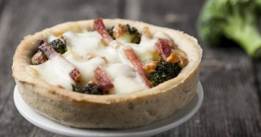 Mini quiche de verduras y bacon