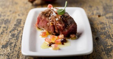 Pechuga de pato con granada