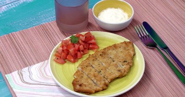 Bodegón de pechugas de pollo rebozadas sin producto