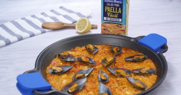 Arroz con sepia y mejillones