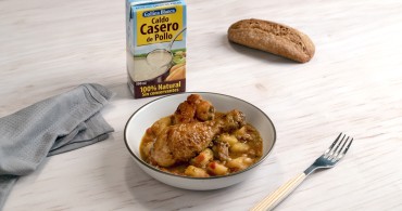 Estofado de pollo con producto