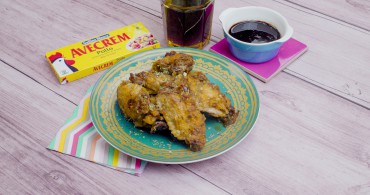 Alitas de pollo adobadas
