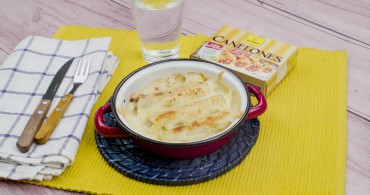 Canelones de carne picada