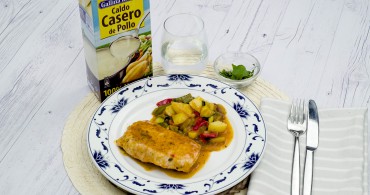 Solomillo de pavo en salsa