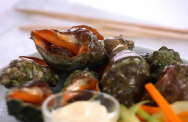 Caracoles de mar con all i oli