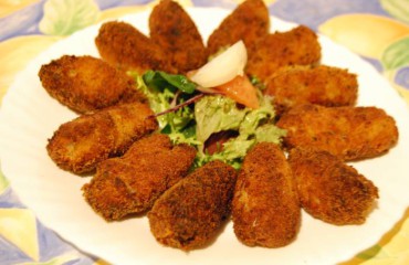 croquetas de pescado (sobras de pescado)
