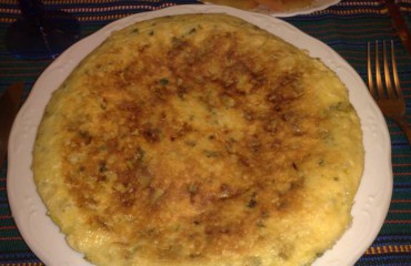 tortilla de garbanzos