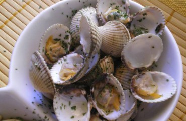 berberechos al ajillo