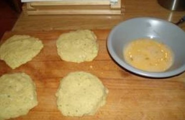 hamburguesa de garbanzos para niños