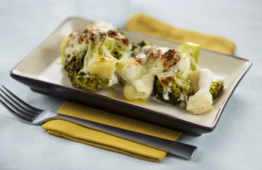 Ñoquis con brócoli