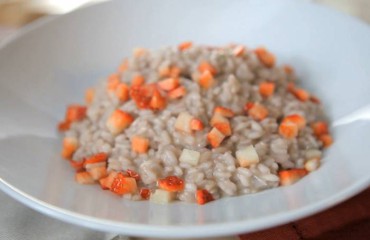 Receta de risotto de fresas