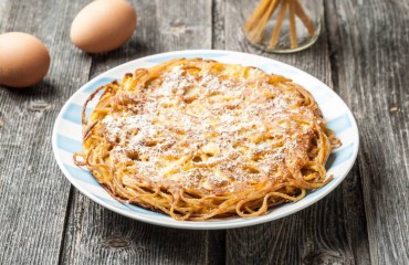 tortilla de espaguetis