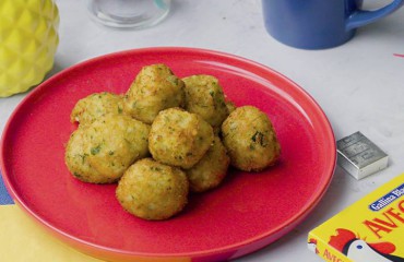 Bolas de patata y arroz