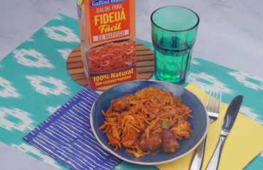 Fideuá de carne