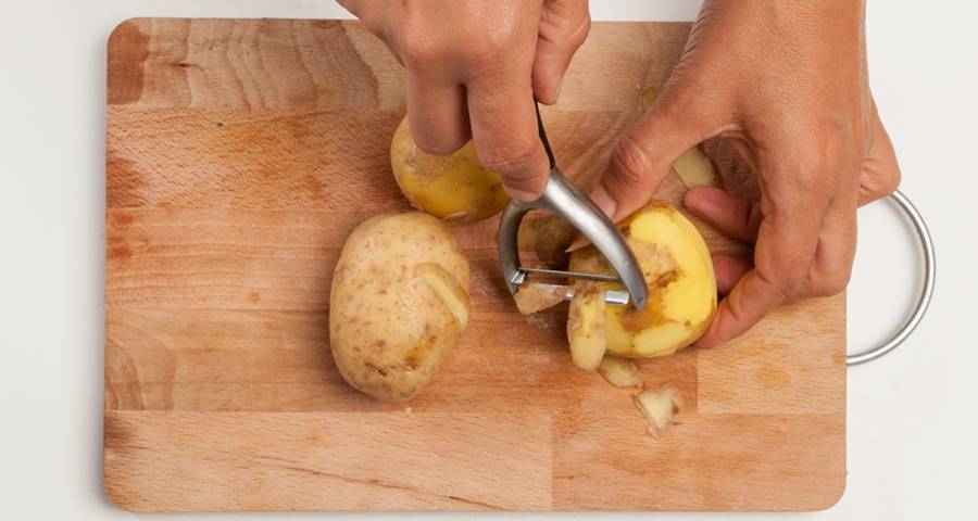 Patatas cocidas en menos tiempo